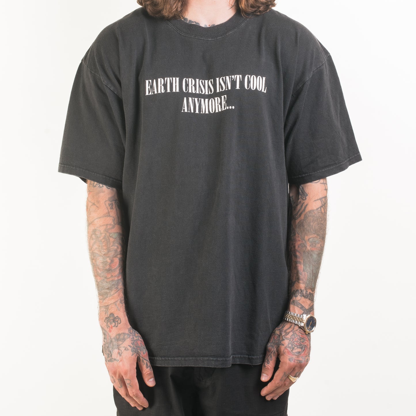 Vintage 90’s Earth Crisis Outspoken Rip T-Shirt