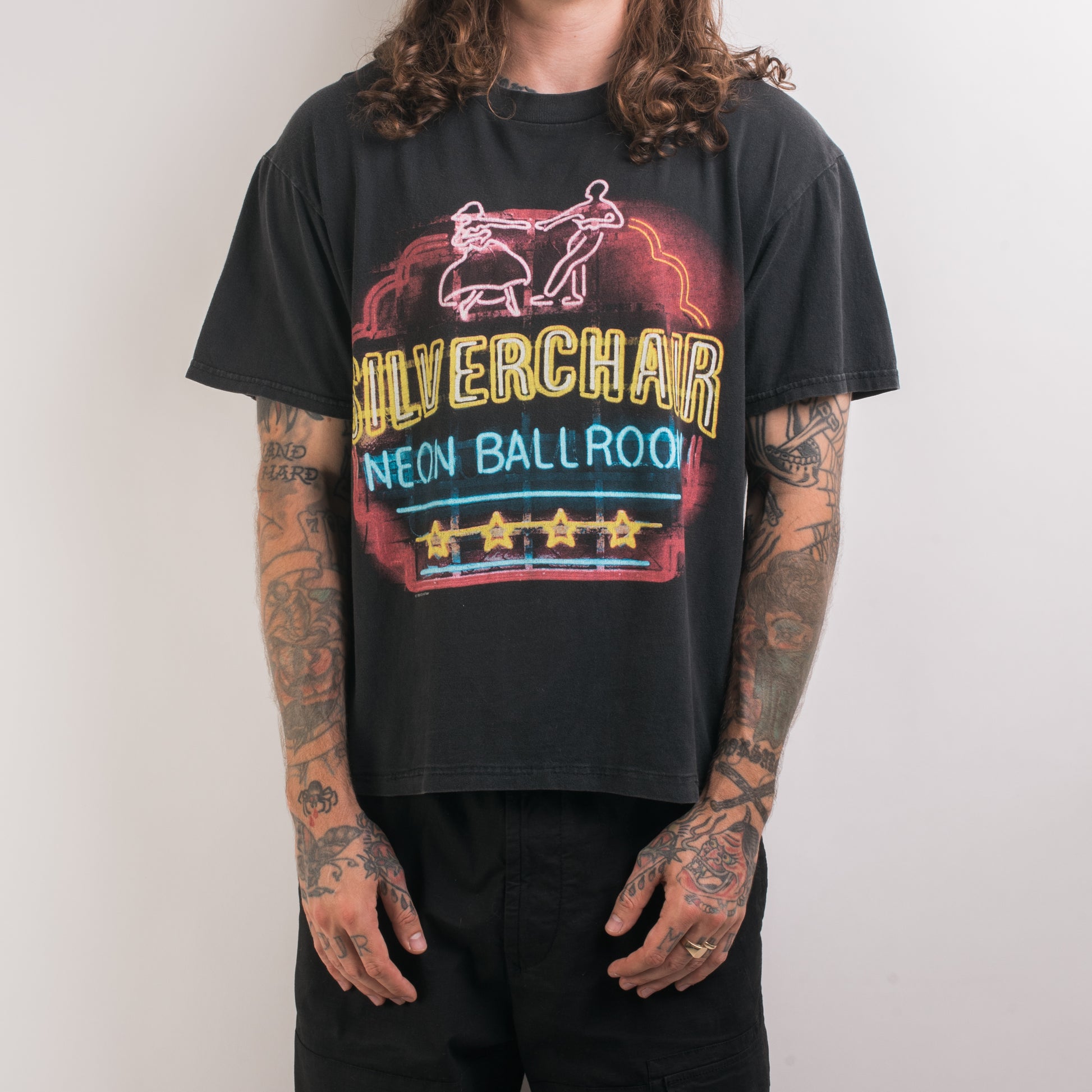 Vintage 1999 Silverchair Neon Ballroom Tour T-Shirt – Mills