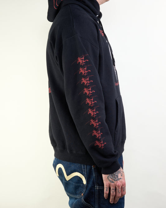 Vintage 90’s Blasphemy Black Metal Skinheads Hoodie