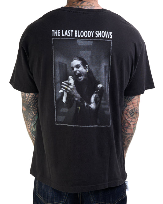 Vintage 1992 Ozzy Osbourne The Last Bloody Shows T-Shirt