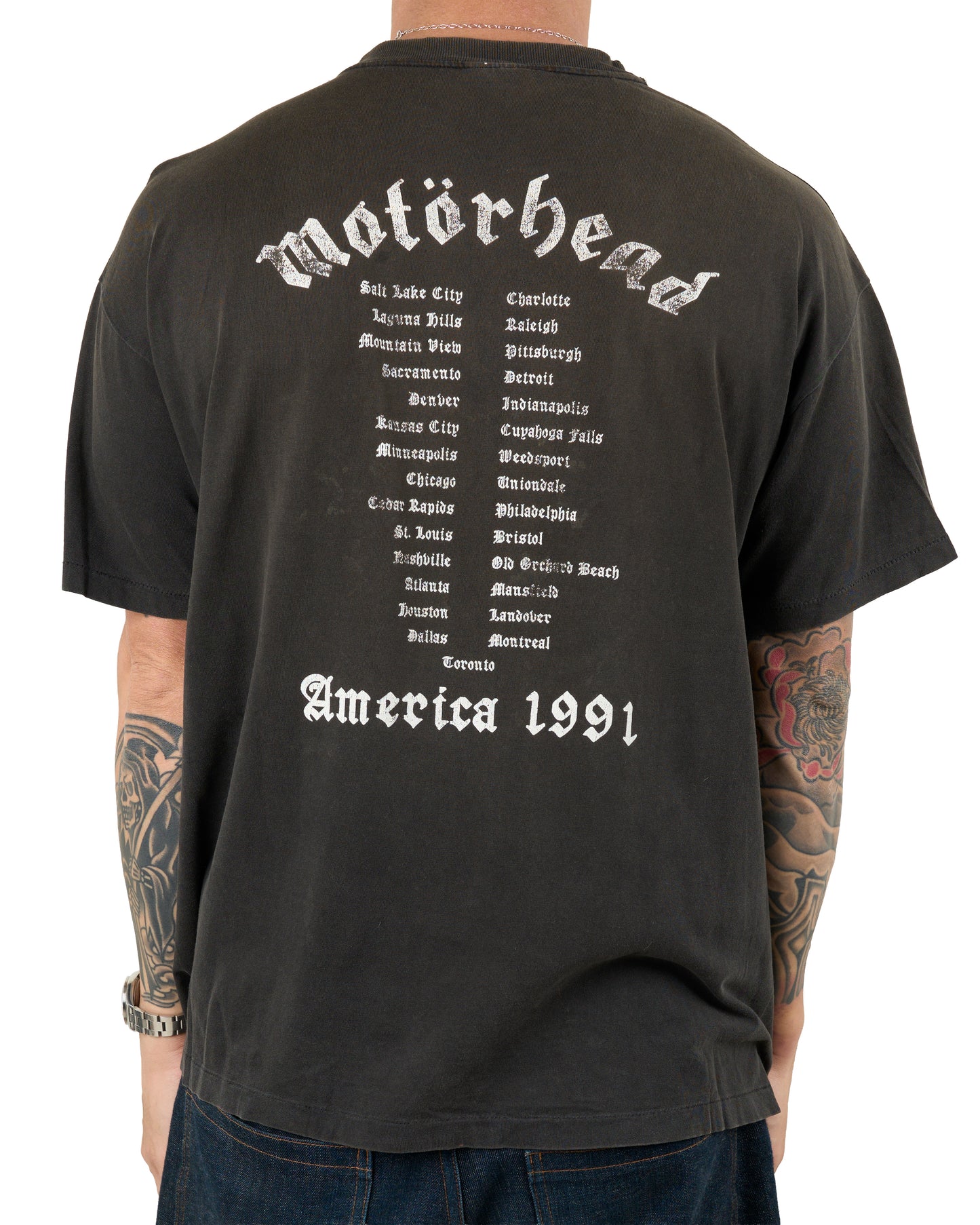 Vintage 1991 Motörhead Tour T-Shirt