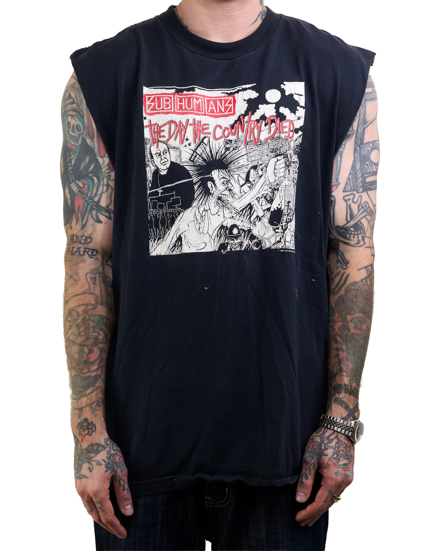 Vintage 90’s Subhumans The Day That Country Died T-Shirt