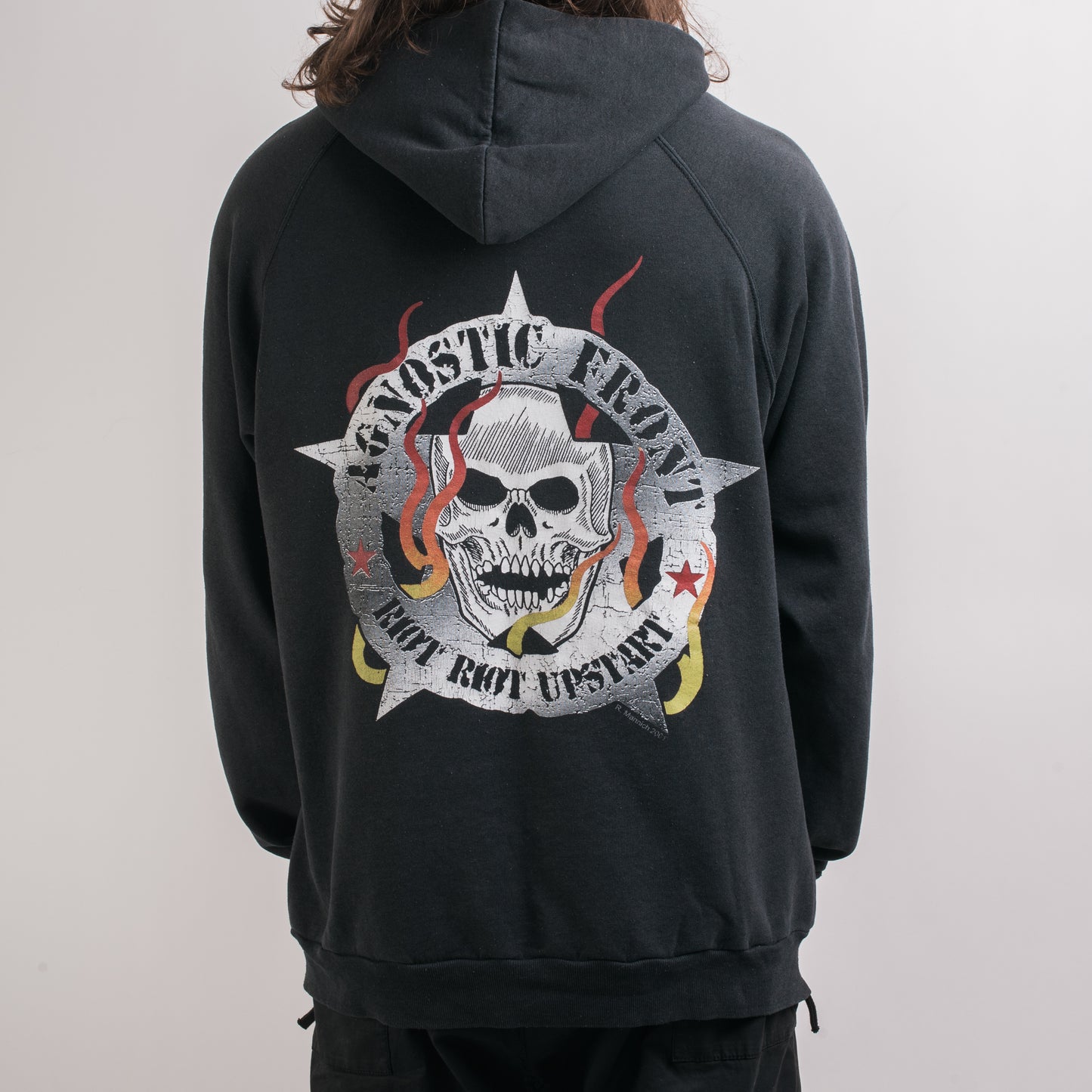 Vintage Agnostic Front Riot Riot Upstart Hoodie