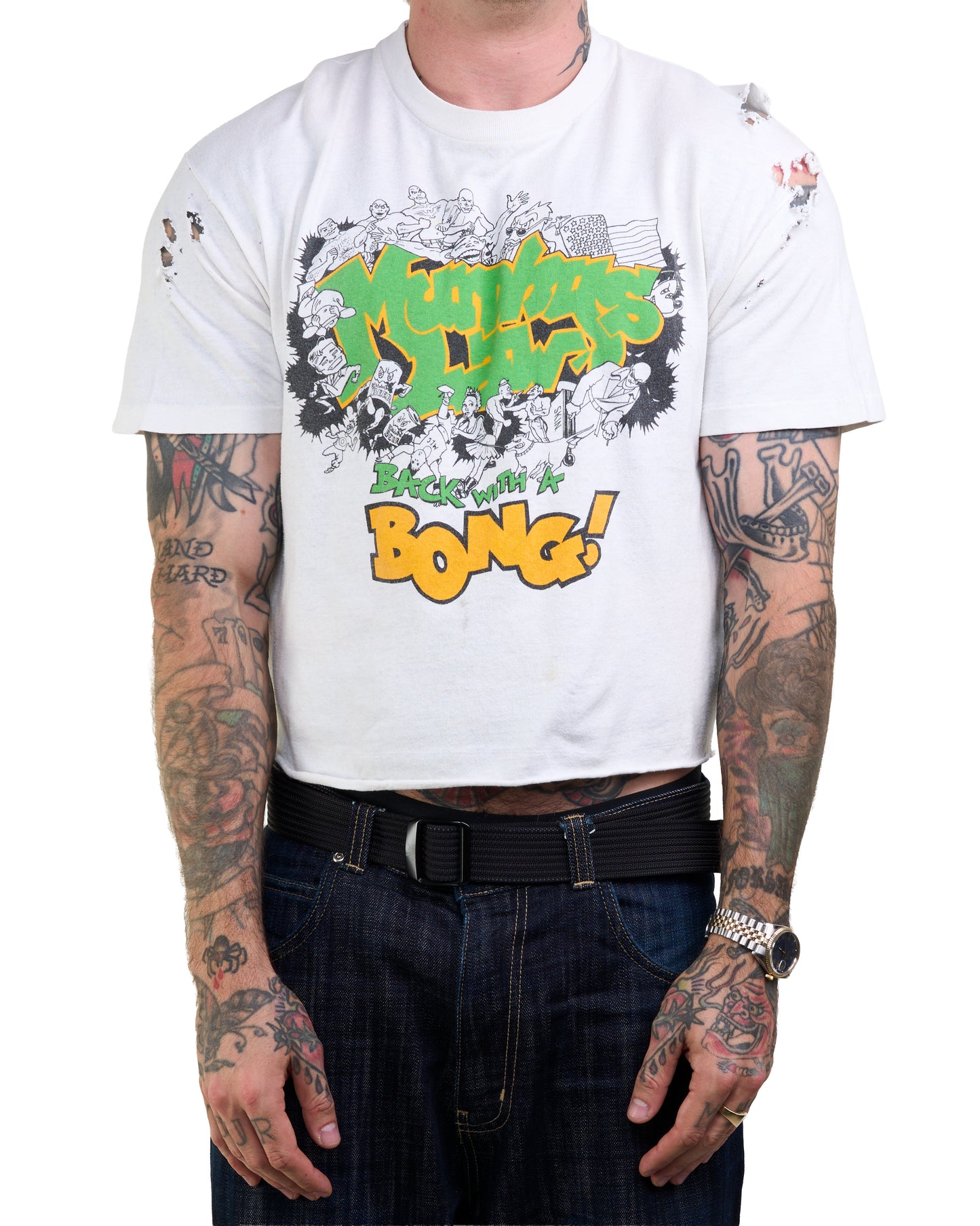 Vintage 90’s Murphy’s Law Back With A Bong T-Shirt