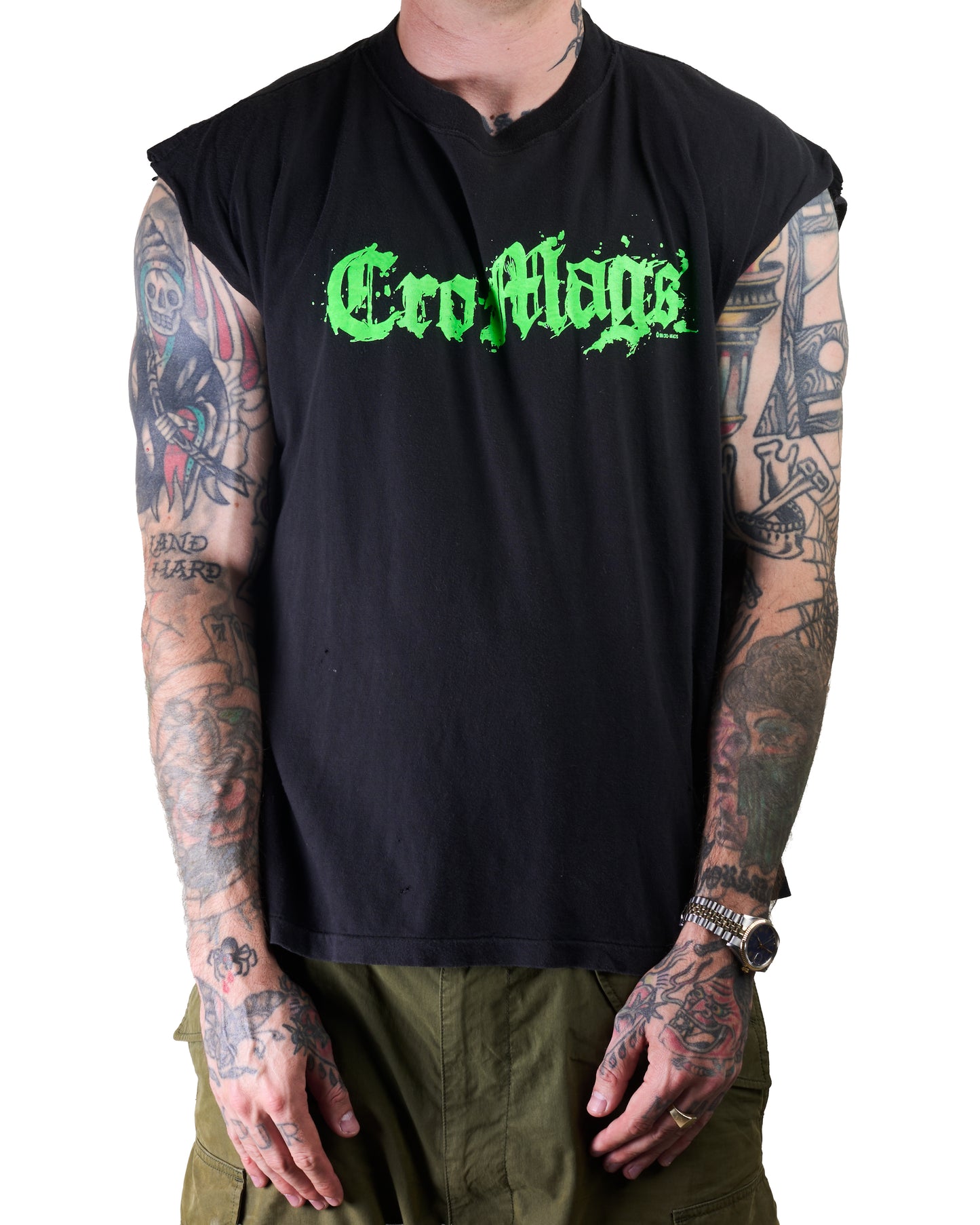 Vintage 1991 Cro-Mags Anniversary Tour T-Shirt