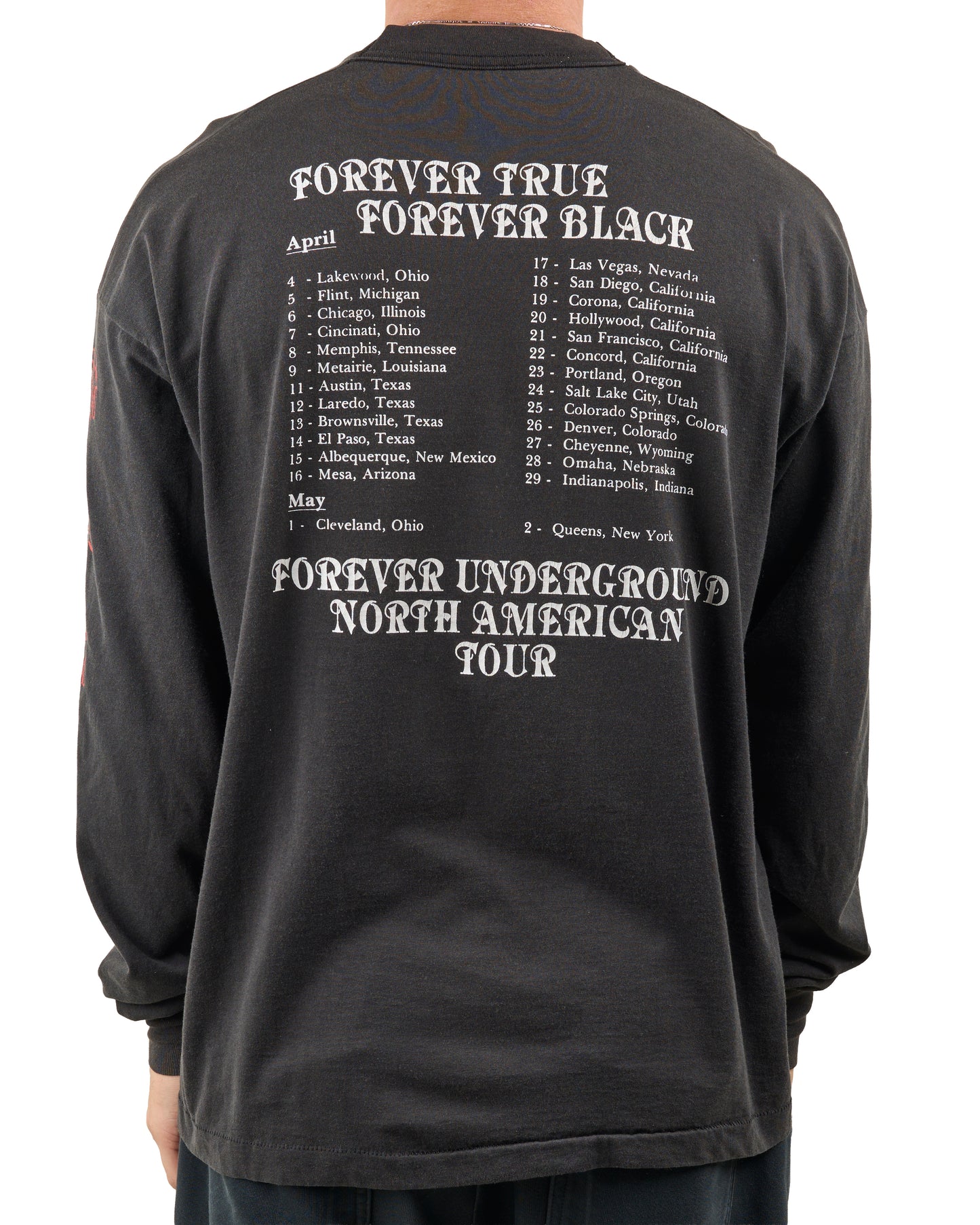 Vintage 90’s Vital Remains Tour Longsleeve