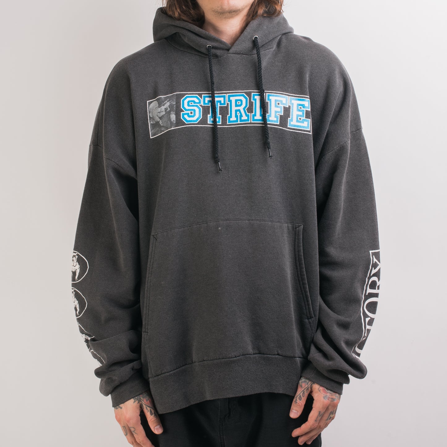 Vintage 90’s Strife Grey Hoodie