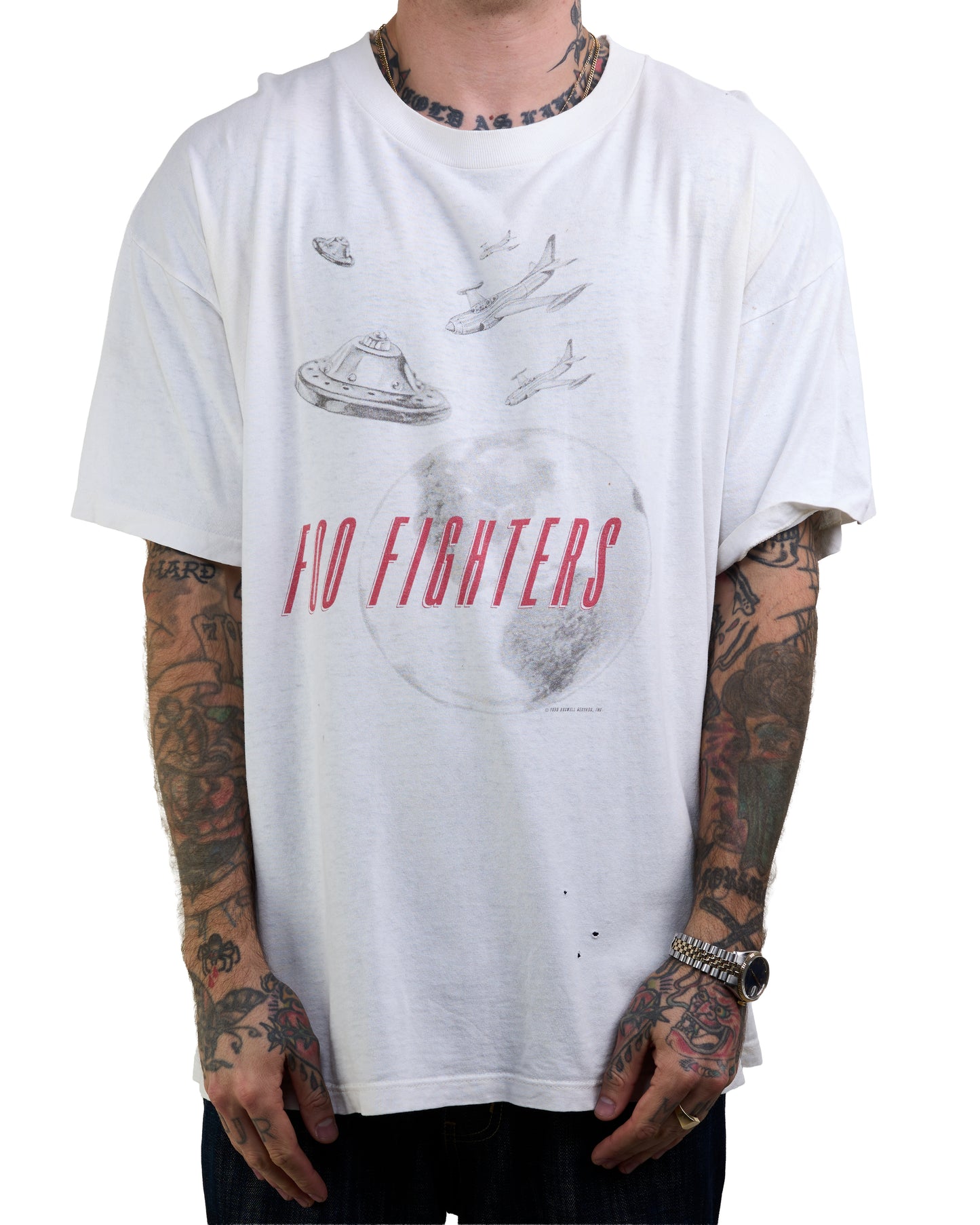 Vintage 1996 Foo Fighters Tour T-Shirt