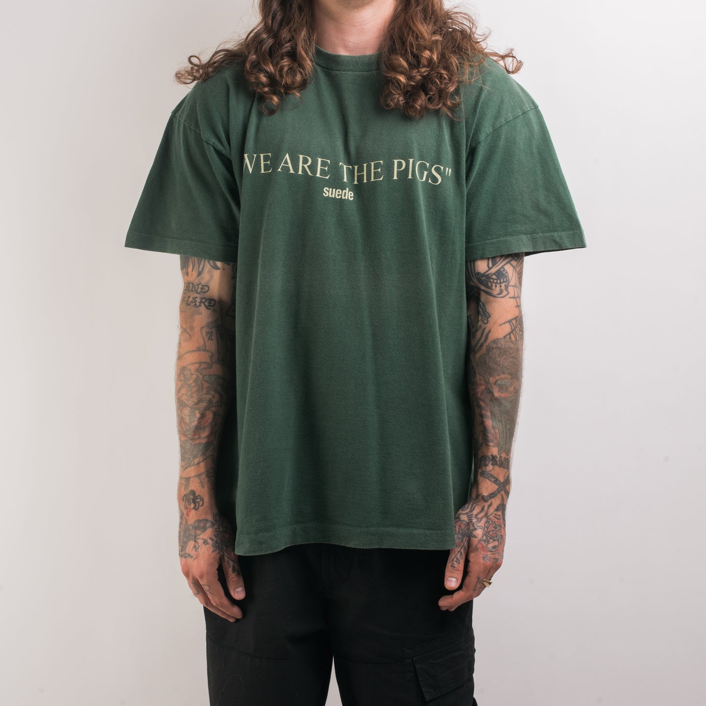 Vintage 90’s Suede We Are The Pigs T-Shirt