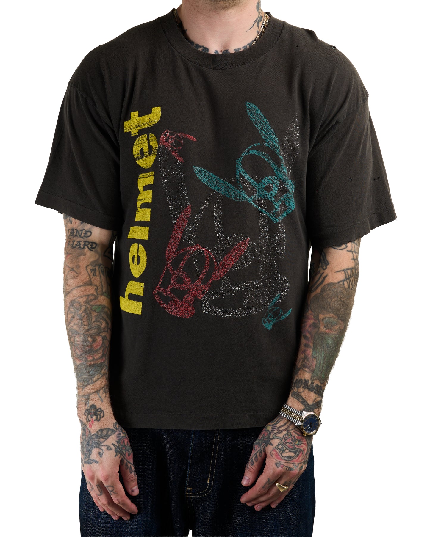 Vintage 90’s Helmet Meantime Tour T-Shirt