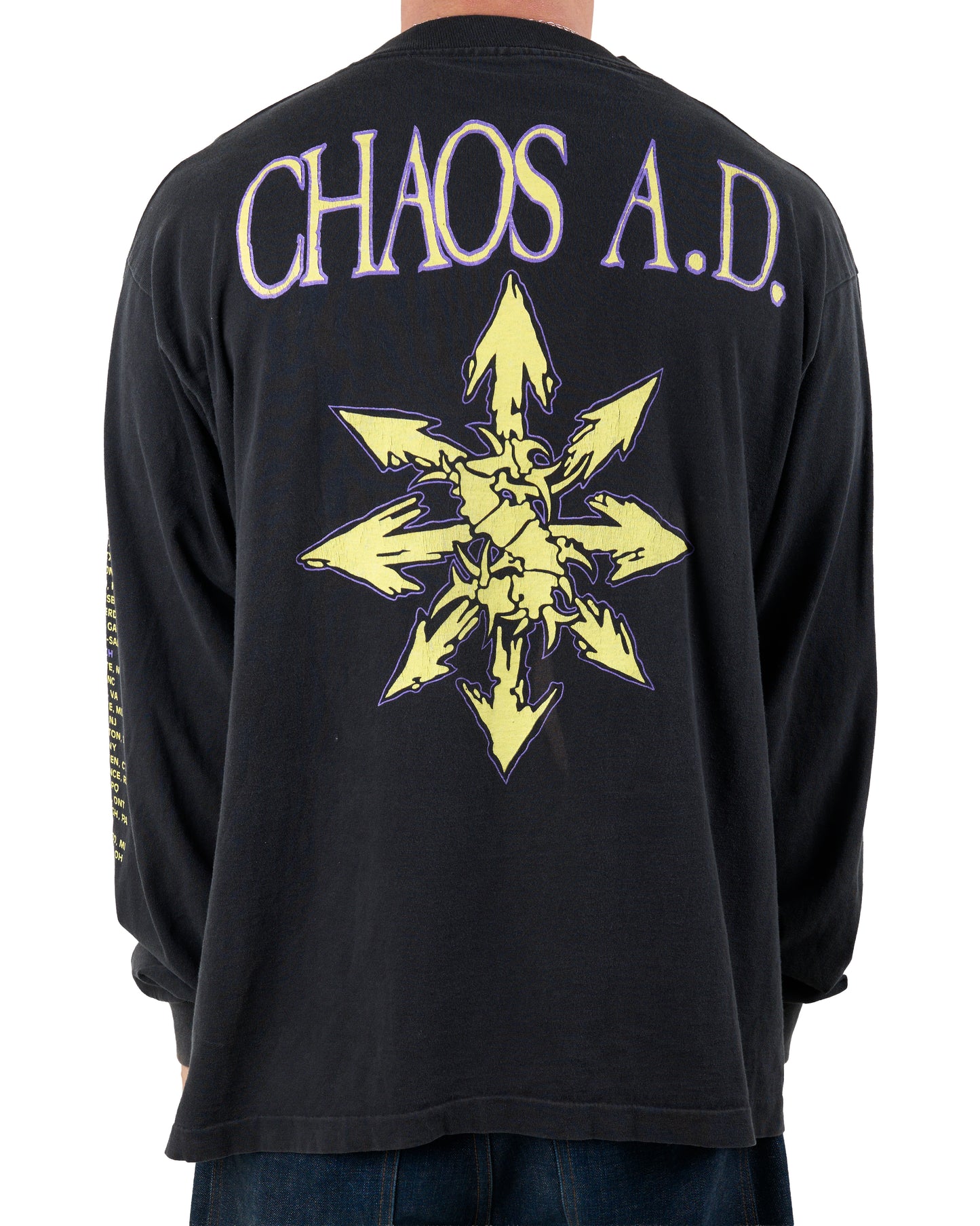 Vintage 1994 Sepultura Chaos AD Tour Longsleeve