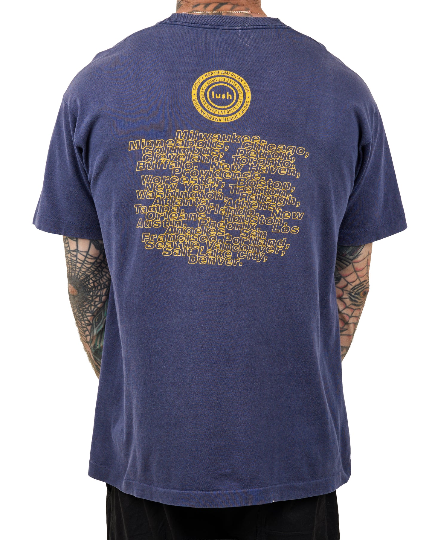 Vintage 1992 Lush Spooky Tour T-Shirt
