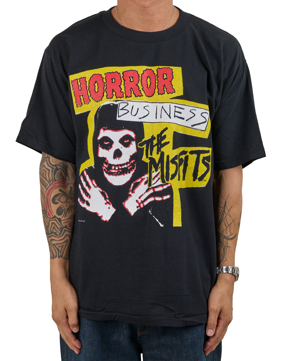 Vintage 1998 Misfits Horror Business T-Shirt