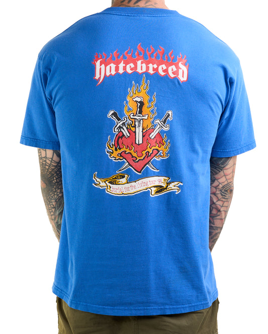 Vintage 1998 Hatebreed Burial For The Living Tour T-Shirt