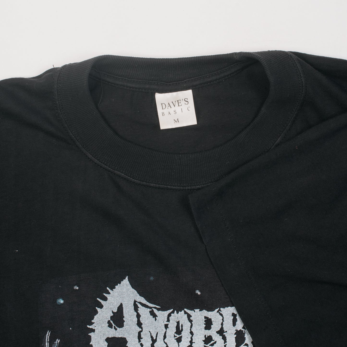 Vintage 1994 Amorphis Black Winter T-Shirt