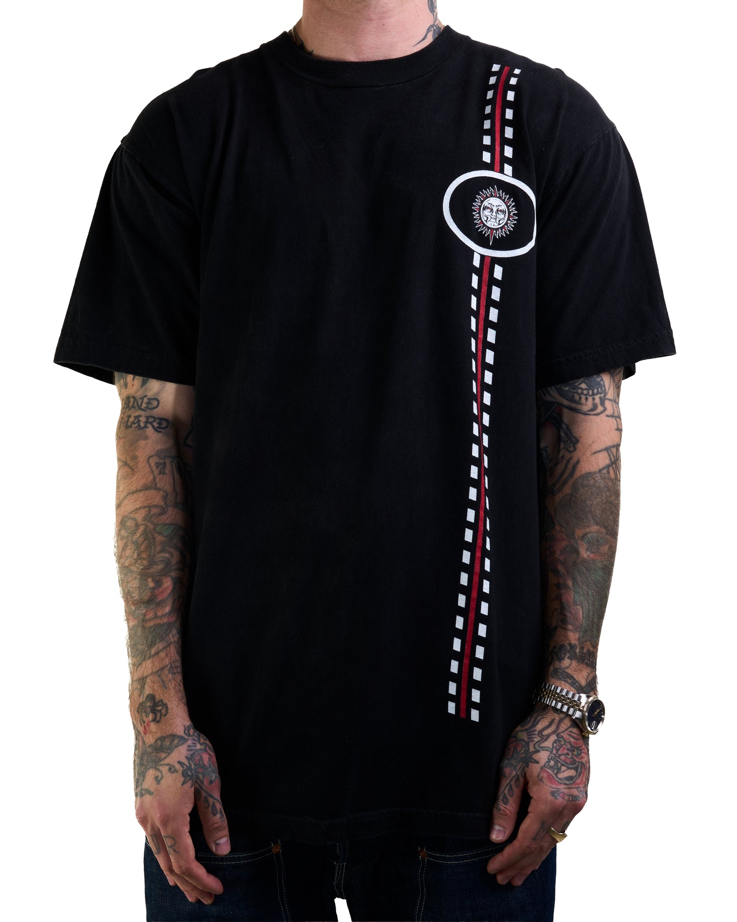 Vintage 1997 Rollins Band Search And Destroy Tour T-Shirt