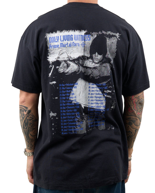 Vintage 90’s Only Living Witness Prone Mortal Form Tour T-Shirt