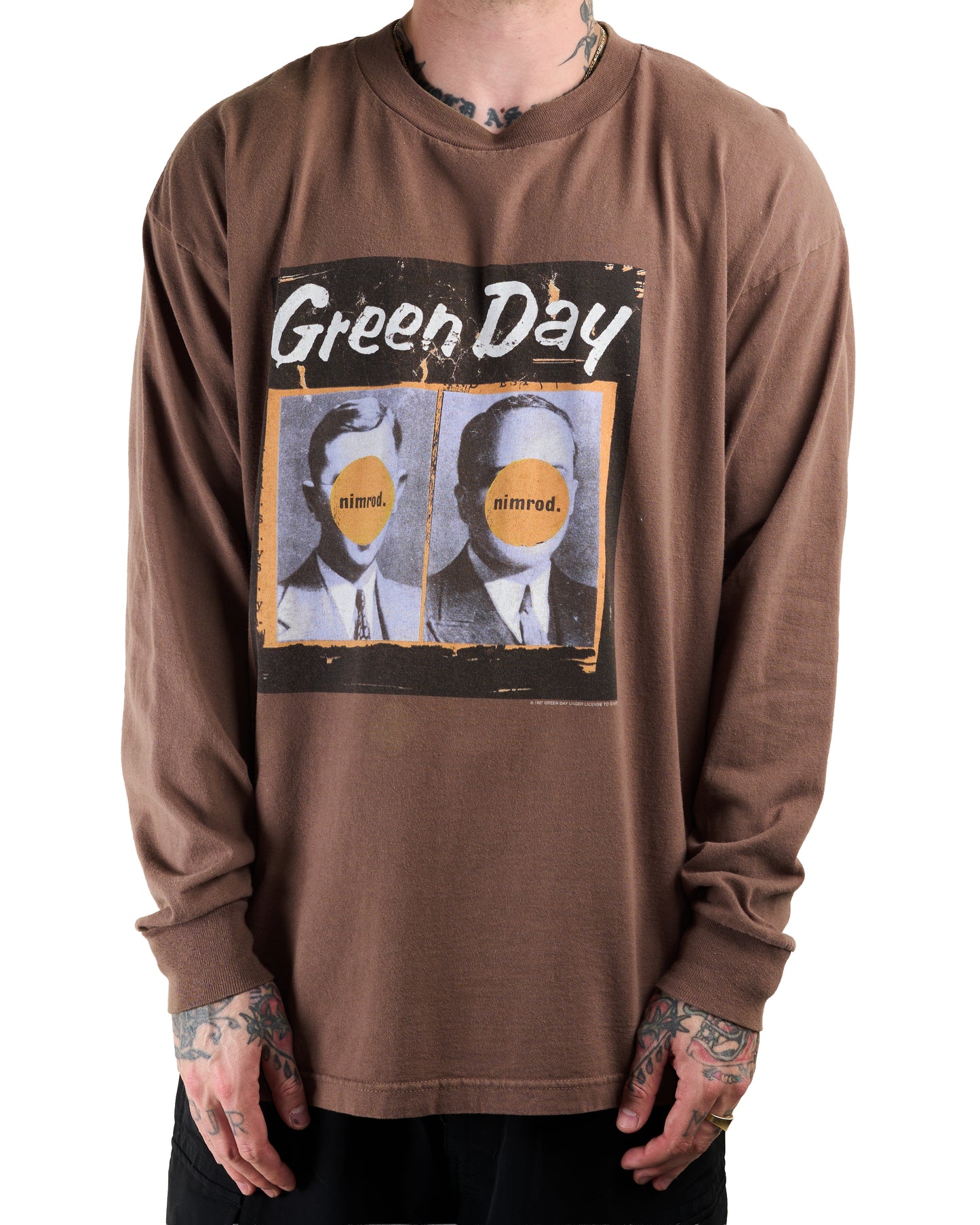 Vintage 1998 Green Day Tour Longsleeve