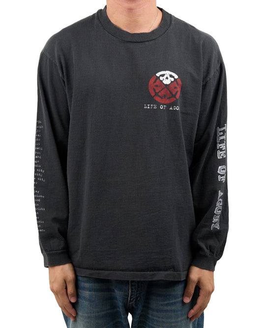 Vintage 1994 Life Of Agony Smoke ‘Em All Tour Longsleeve
