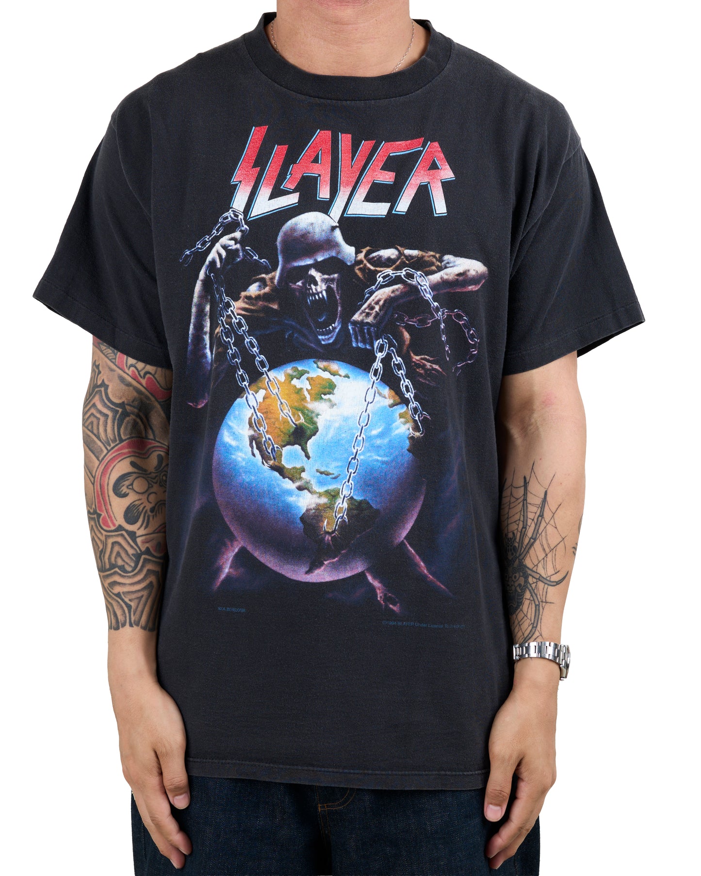 Vintage 1994 Slayer Intourvention T-Shirt