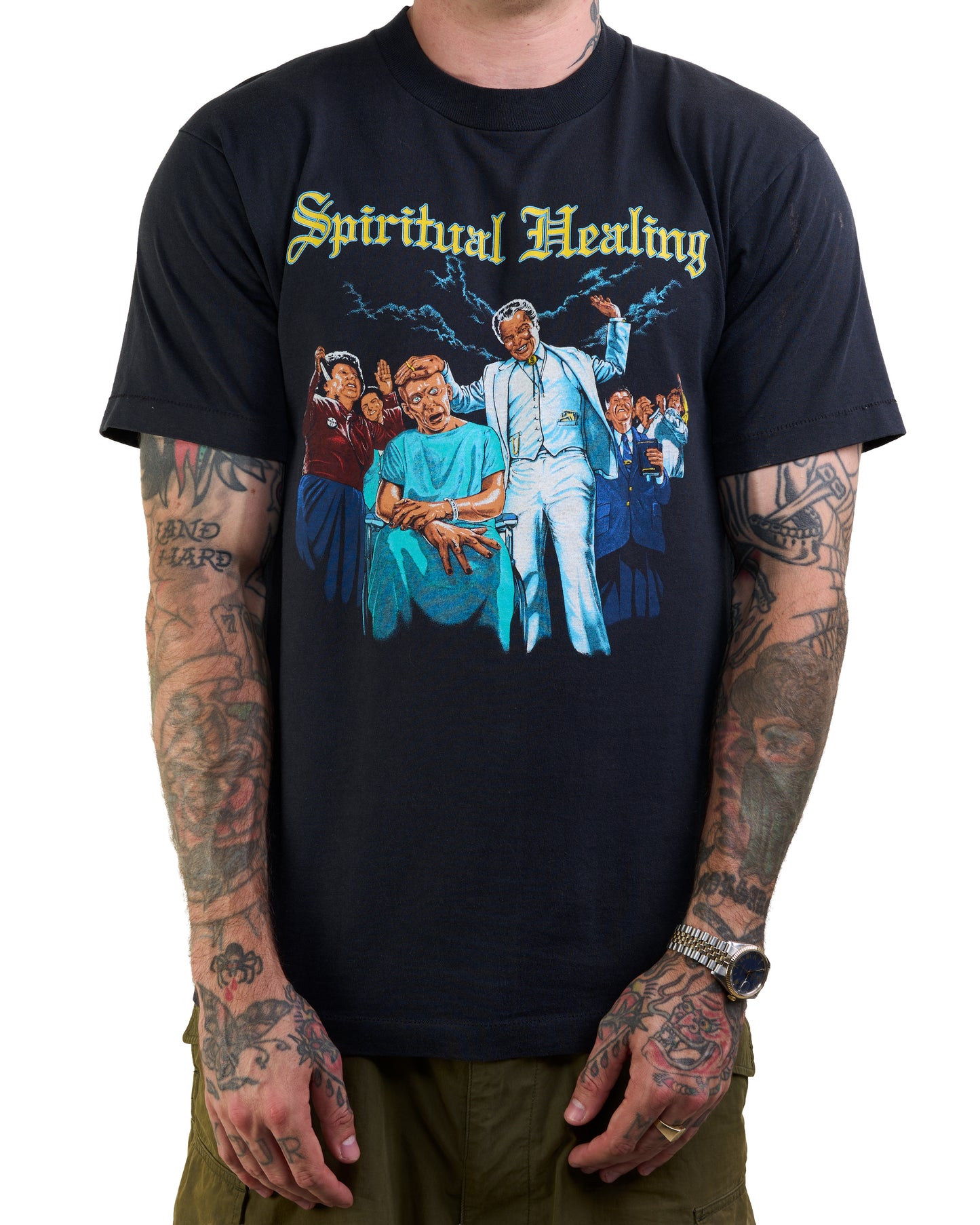 Vintage 90’s Death Spiritual Healing T-Shirt