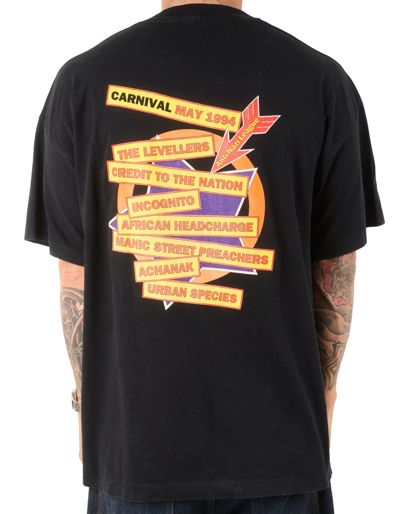 Vintage 1994 Rage Against Racism T-Shirt