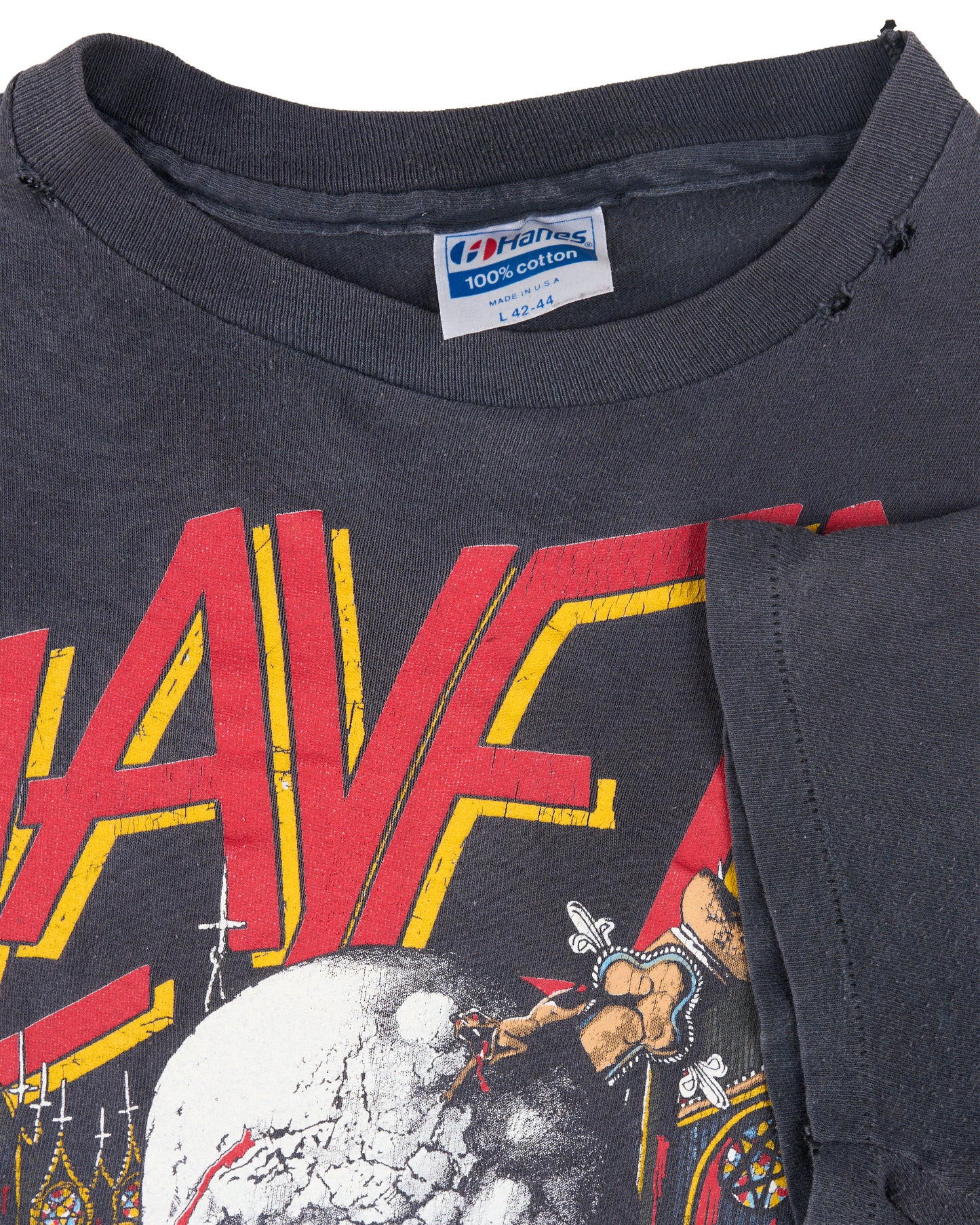 Vintage 1989 Slayer World Sacrifice Tour T-Shirt