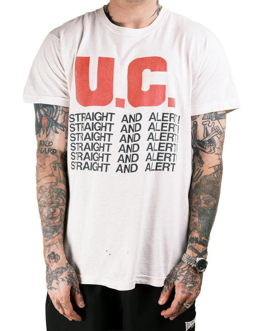Vintage 90’s Uniform Choice Straight And Alert T-Shirt