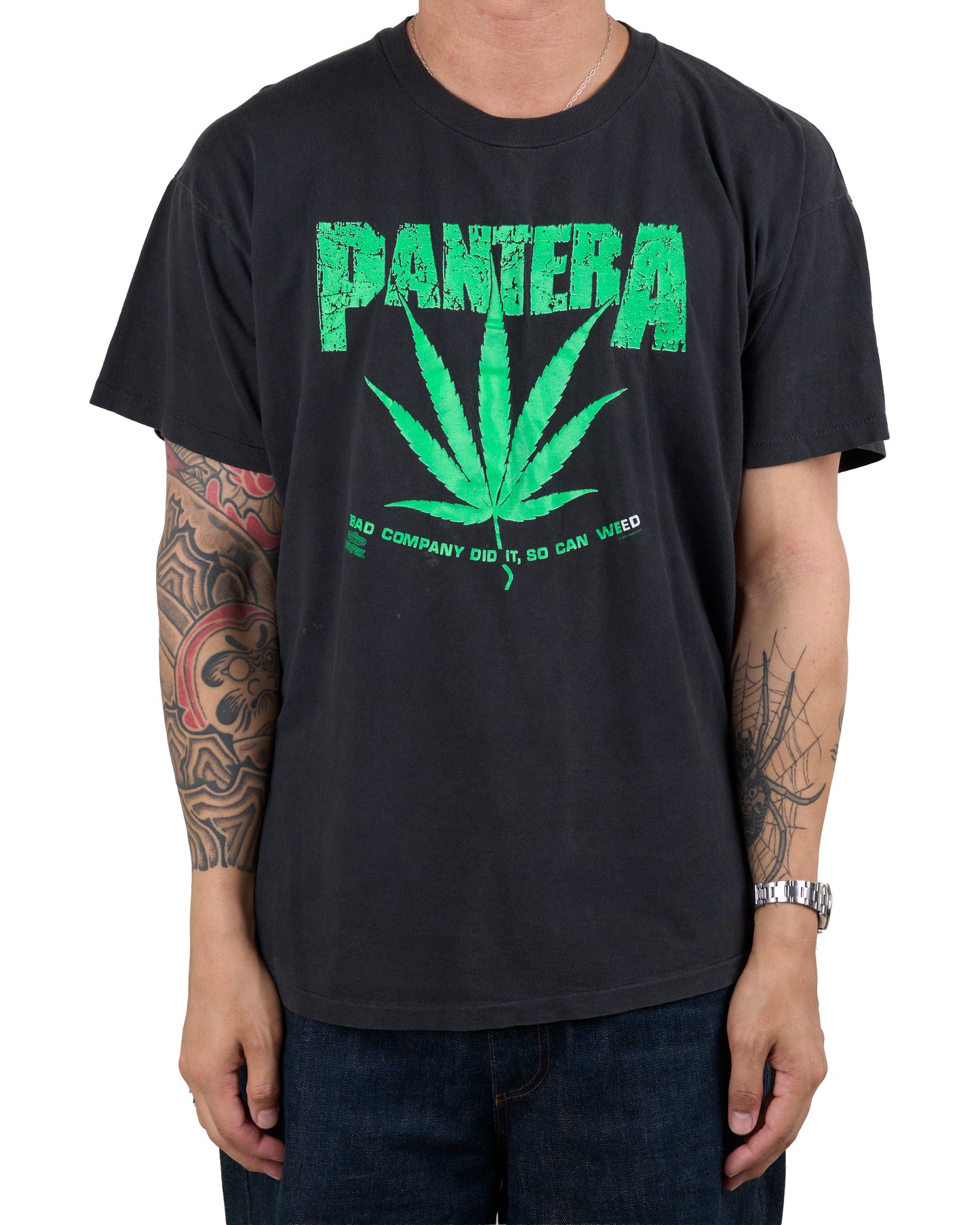Vintage 1991 Pantera Fly’n Across America Tour T-Shirt