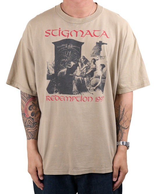 Vintage 1997 Stigmata Redemption T-Shirt