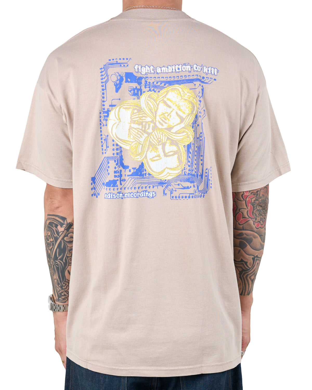 Vintage 90’s Overcast Fight Ambition To Kill T-Shirt