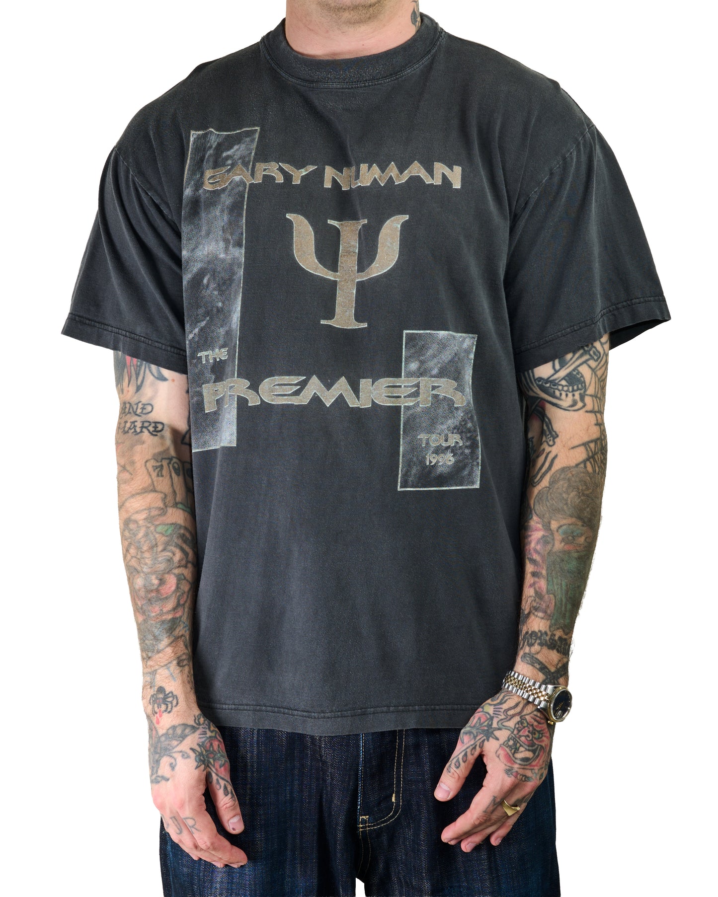 Vintage 1996 Gary Numan The Premier Tour T-Shirt
