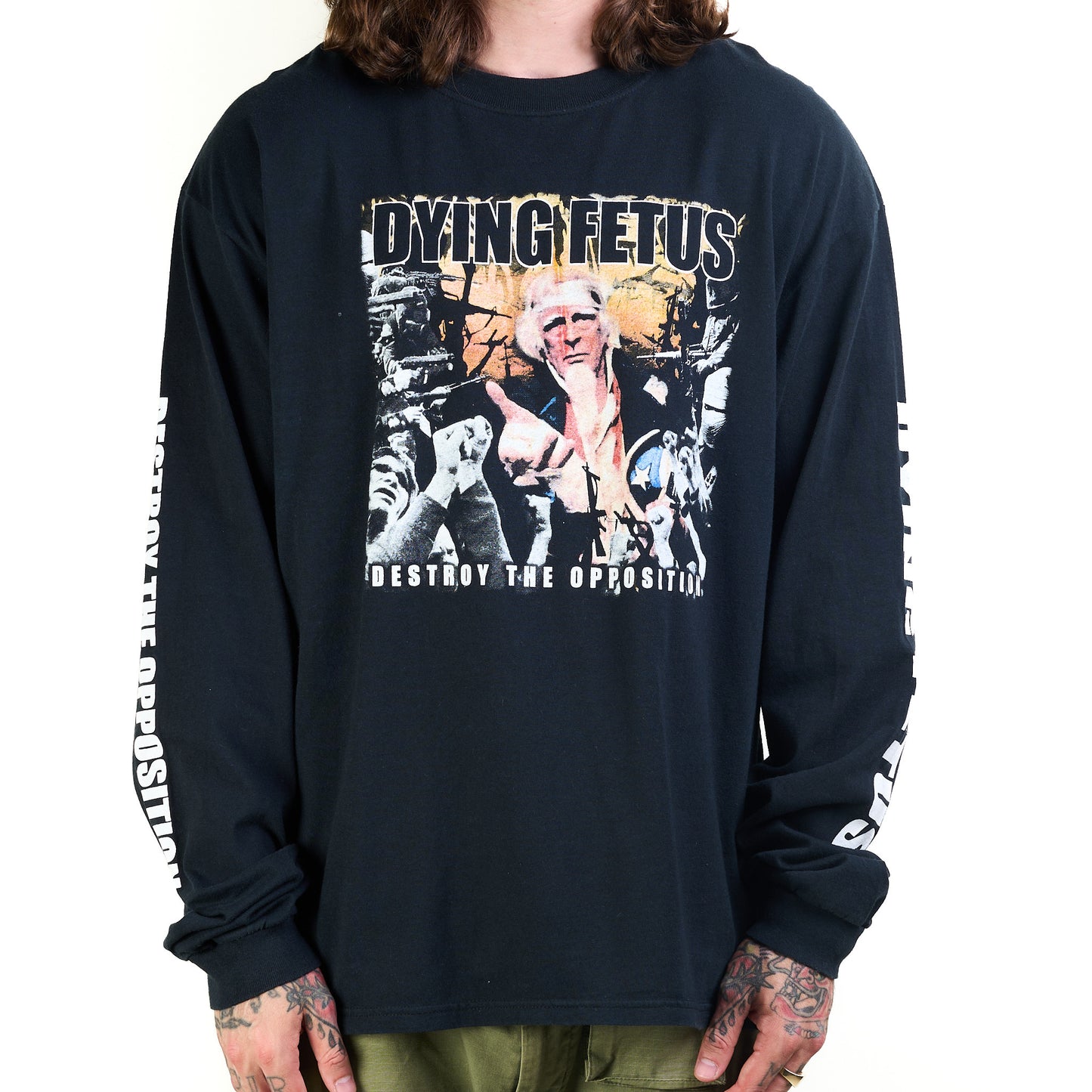 Vintage Dying Fetus Destroy The Opposition Longsleeve