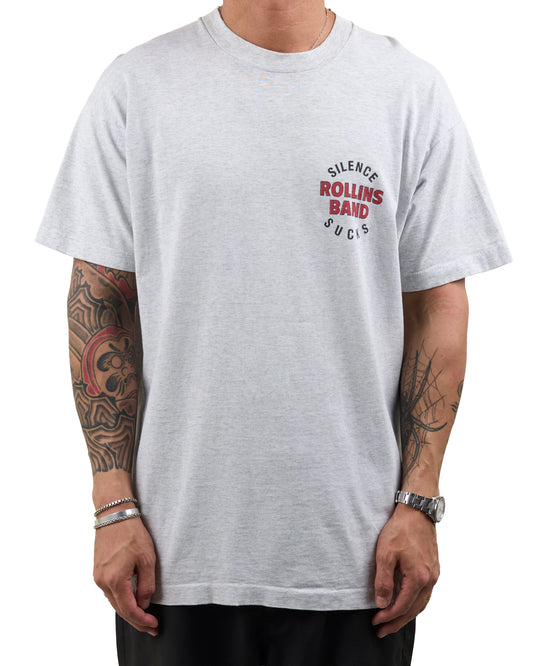 Vintage 1992 Rollins Band Silence Sucks T-Shirt