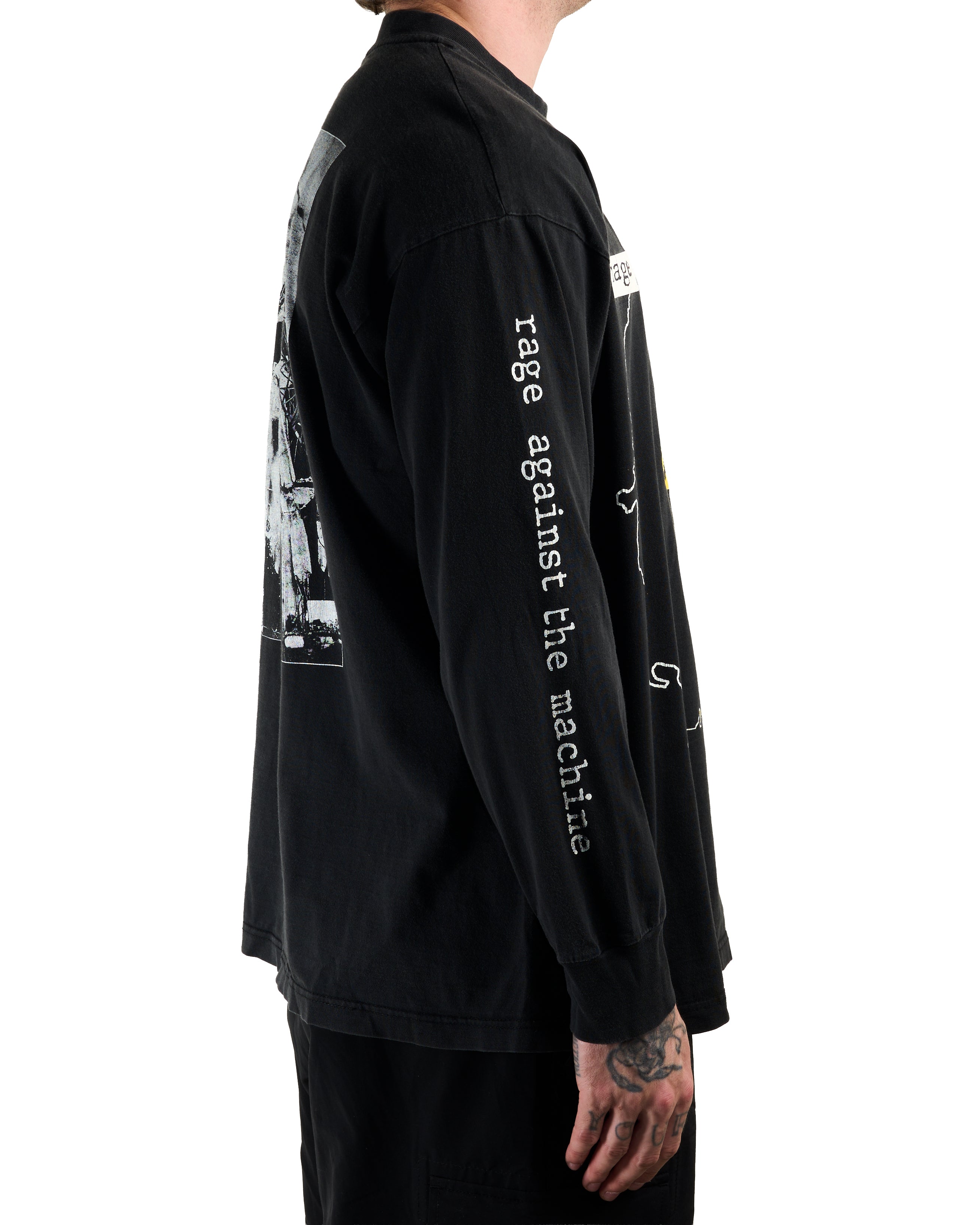 Vintage 90's Rage Against The Machine Longsleeve – Mills Vintage USA