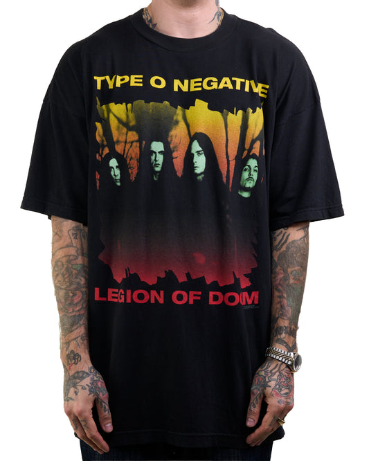 Vintage 1997 Type O Negative Legion Of Doom T-Shirt