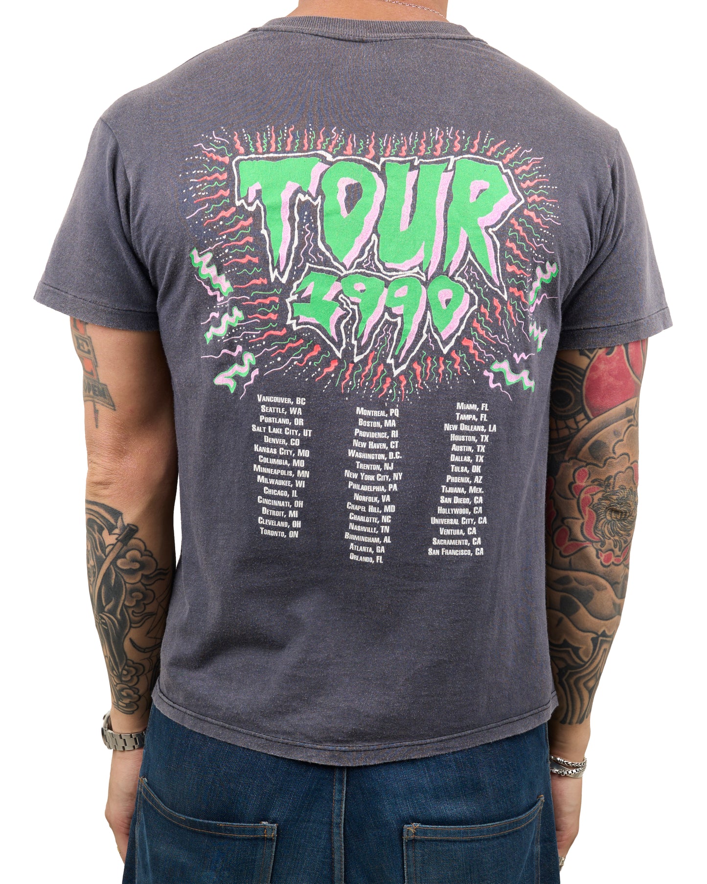 Vintage 1990 The Cramps Tour T-Shirt