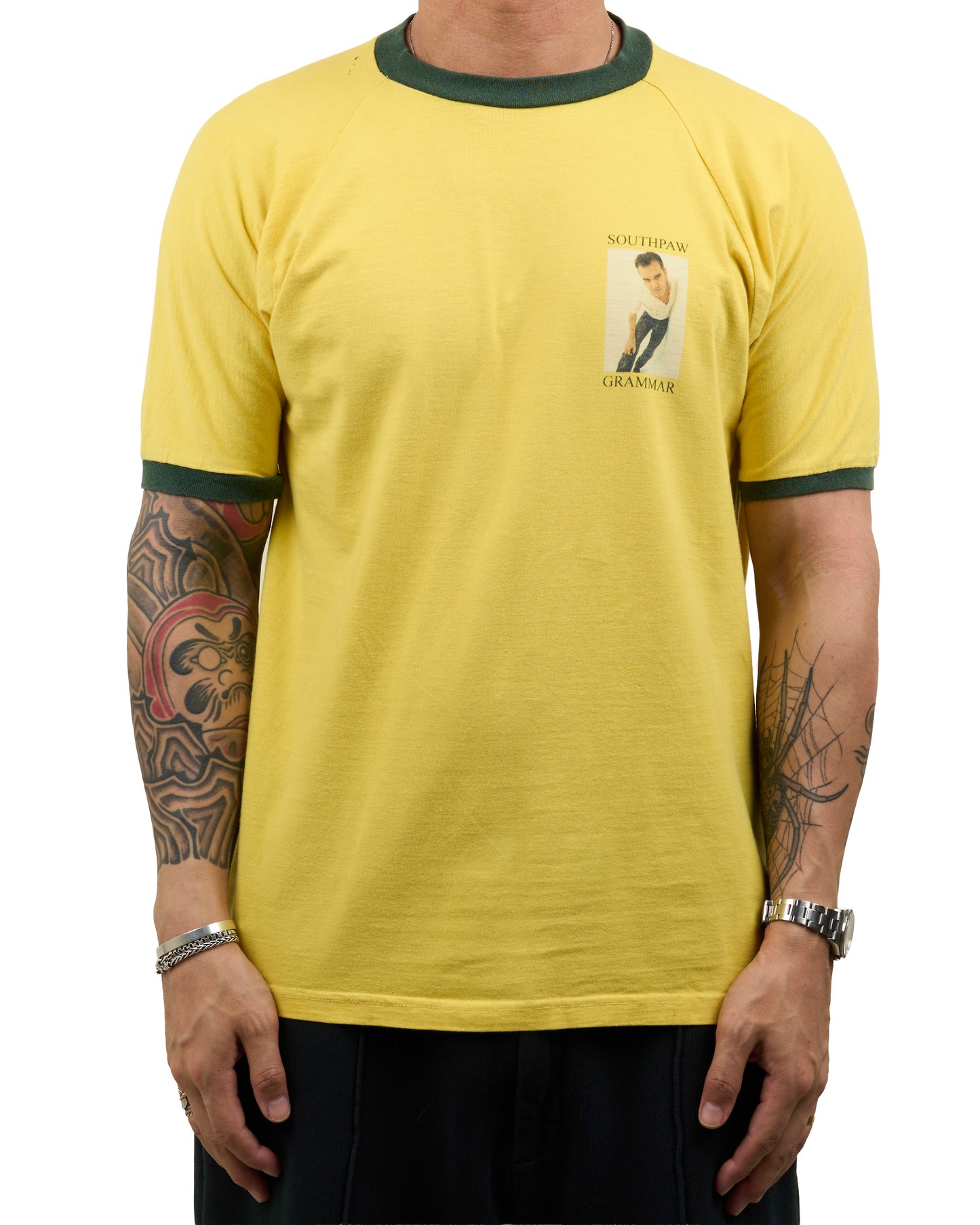 Vintage 1995 Morrissey Southpaw Grammar Tour Ringer T-Shirt