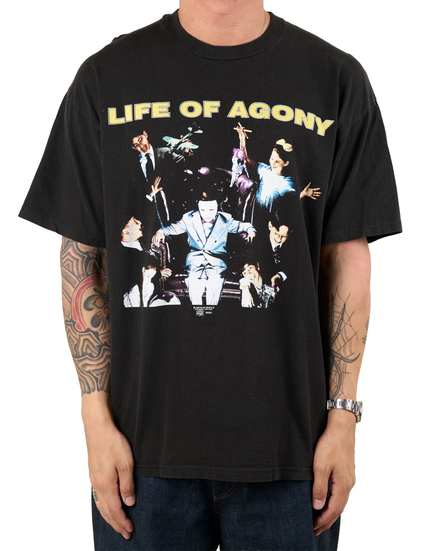 Vintage 1995 Life Of Agony Lost At 22 T-Shirt