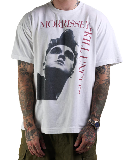 Vintage 90’s Morrissey Kill Uncle Tour Boot T-Shirt