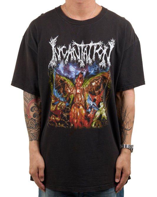 Vintage 1998 Incantation The Impending Diabolical Conquest Tour T-Shirt