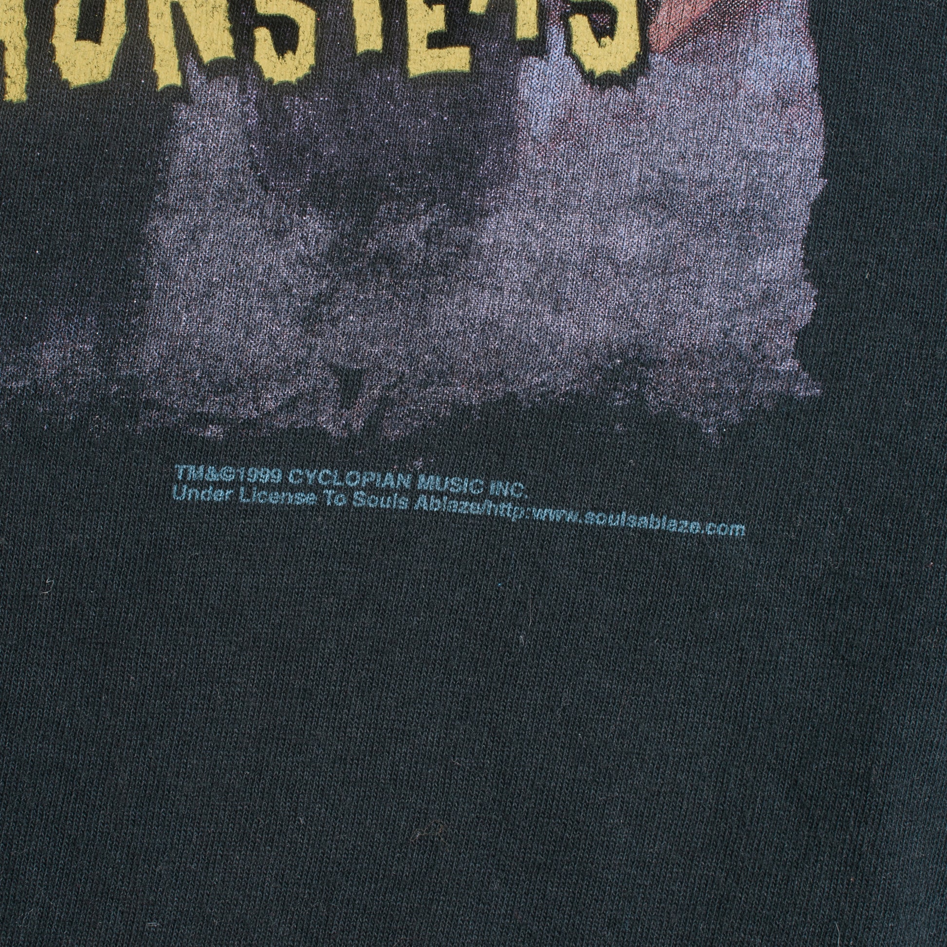 famous monsters t shirt Vintage 1999 Misfits Famous Monsters Tour T-Shirt – Mills Vintage USA