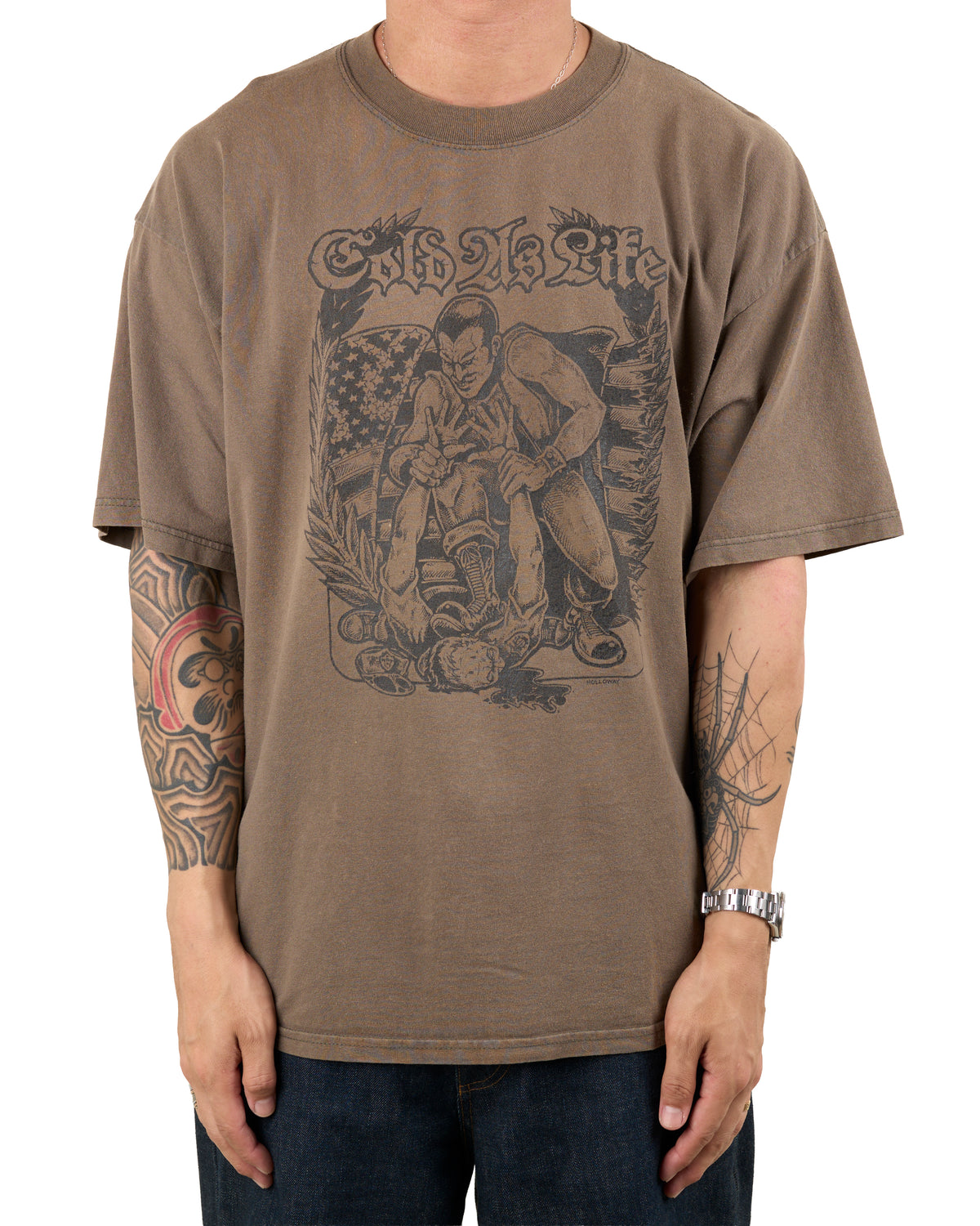Vintage 90’s Cold As Life Breakin’ The Law T-Shirt
