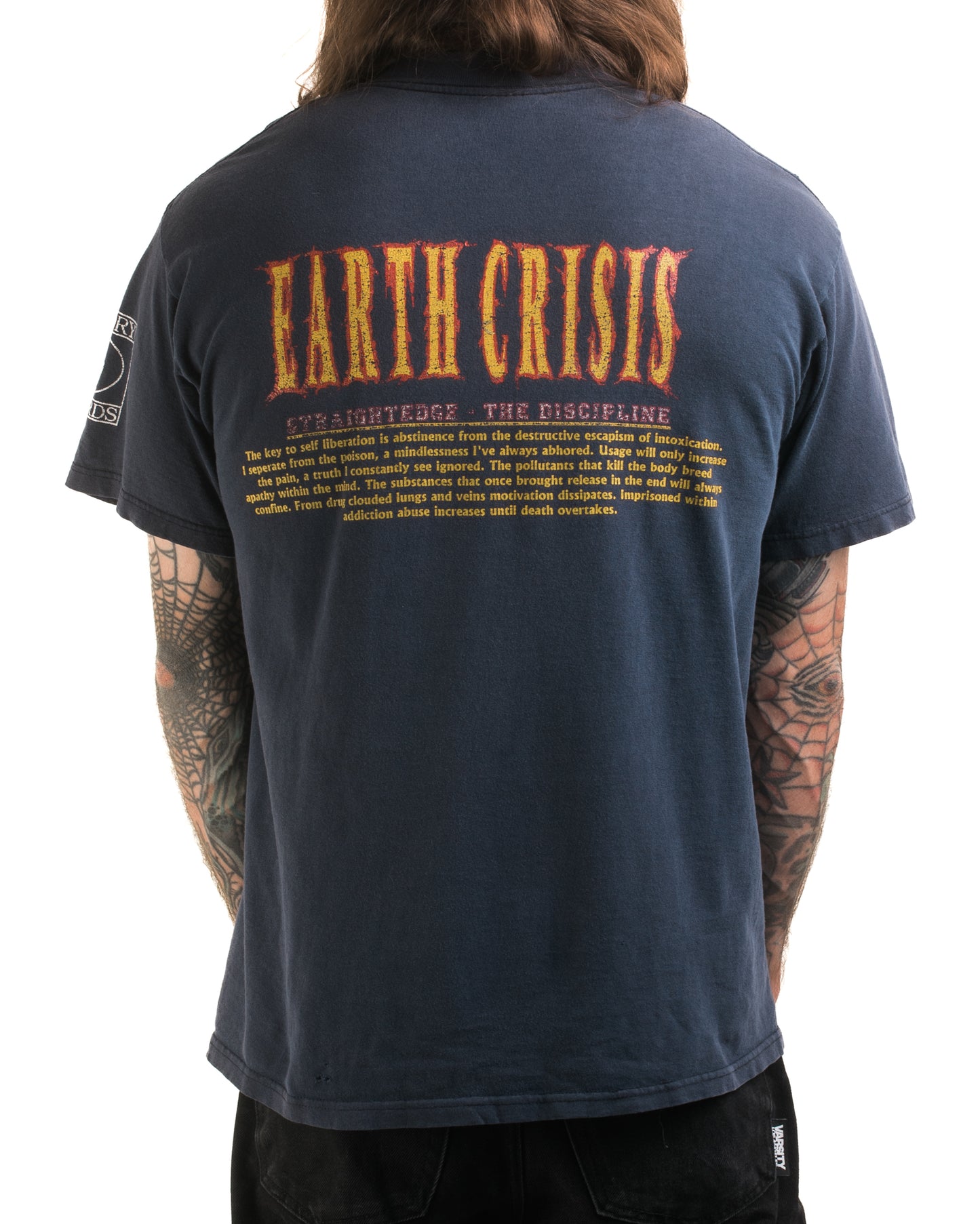 Vintage 90’s Earth Crisis The Discipline T-Shirty