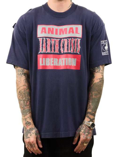 Vintage 90’s Earth Crisis Animal Liberation T-Shirt