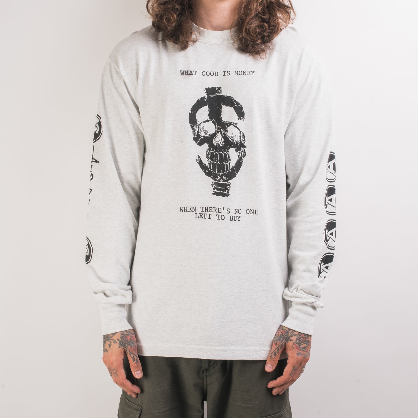 Vintage 90’e Aus-Rotten What Good Is Money Longsleeve