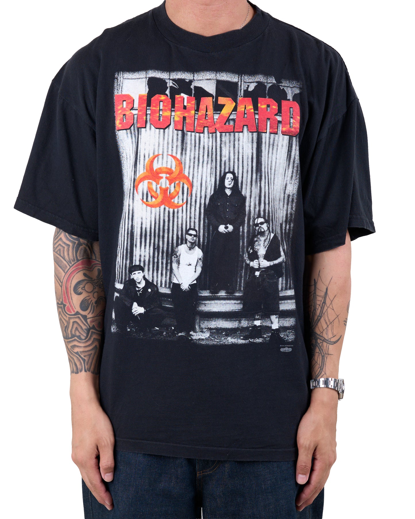 Vintage 1994 Biohazard Suicidal Run T-Shirt