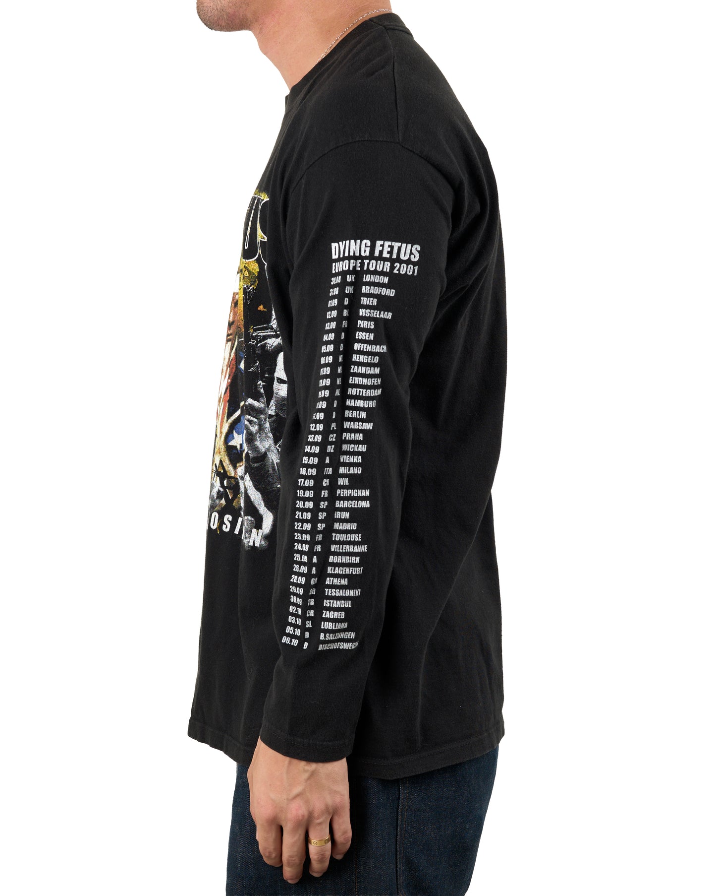 Vintage Dying Fetus Destroy The Opposition Tour Longsleeve