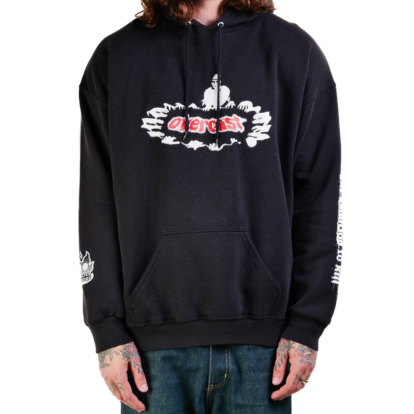 Vintage 90’s Overcast Fight Ambition To Kill Hoodie