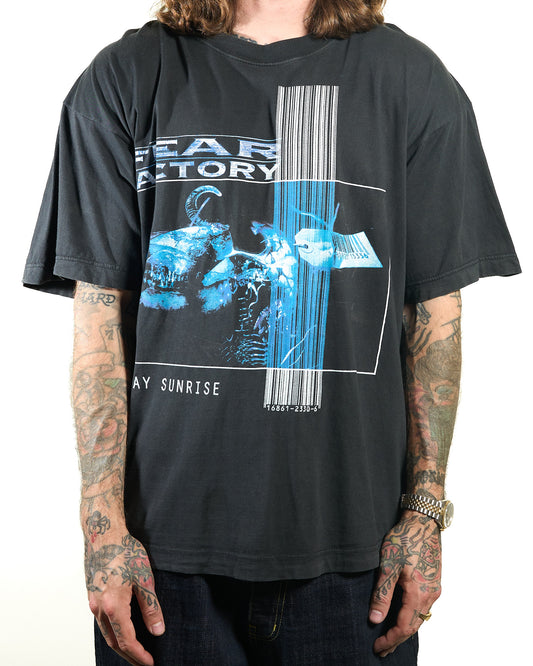 Vintage 1996 Fear Factory Dog Day Sunrise T-Shirt